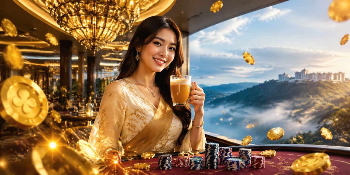 Suasana hiburan kasino berkelas di Genting Highlands dengan paparan permainan meja ap95